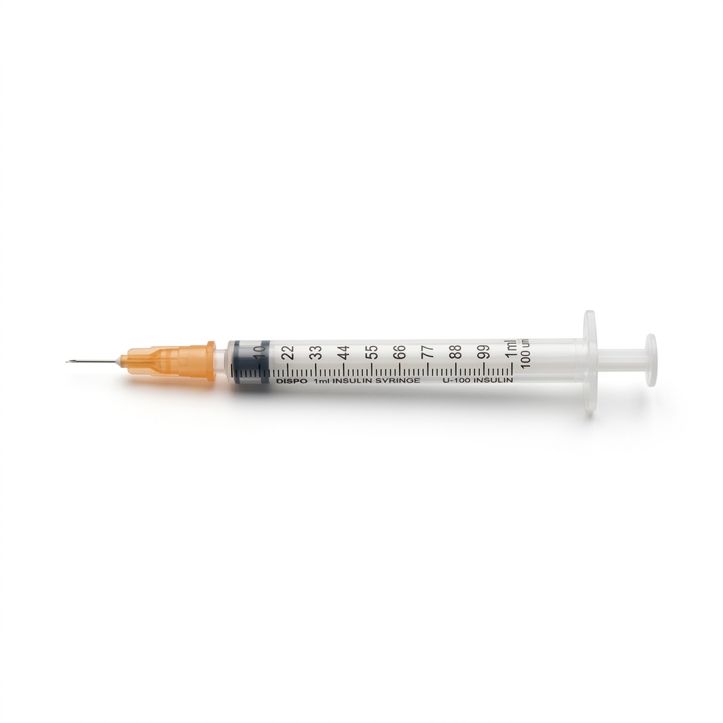 Dispo 1ml Insulin Syringe