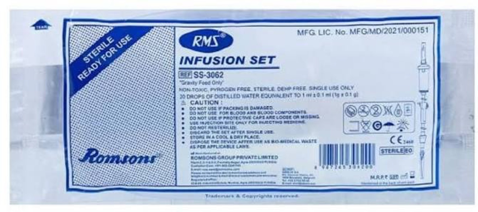 IV Set RMS